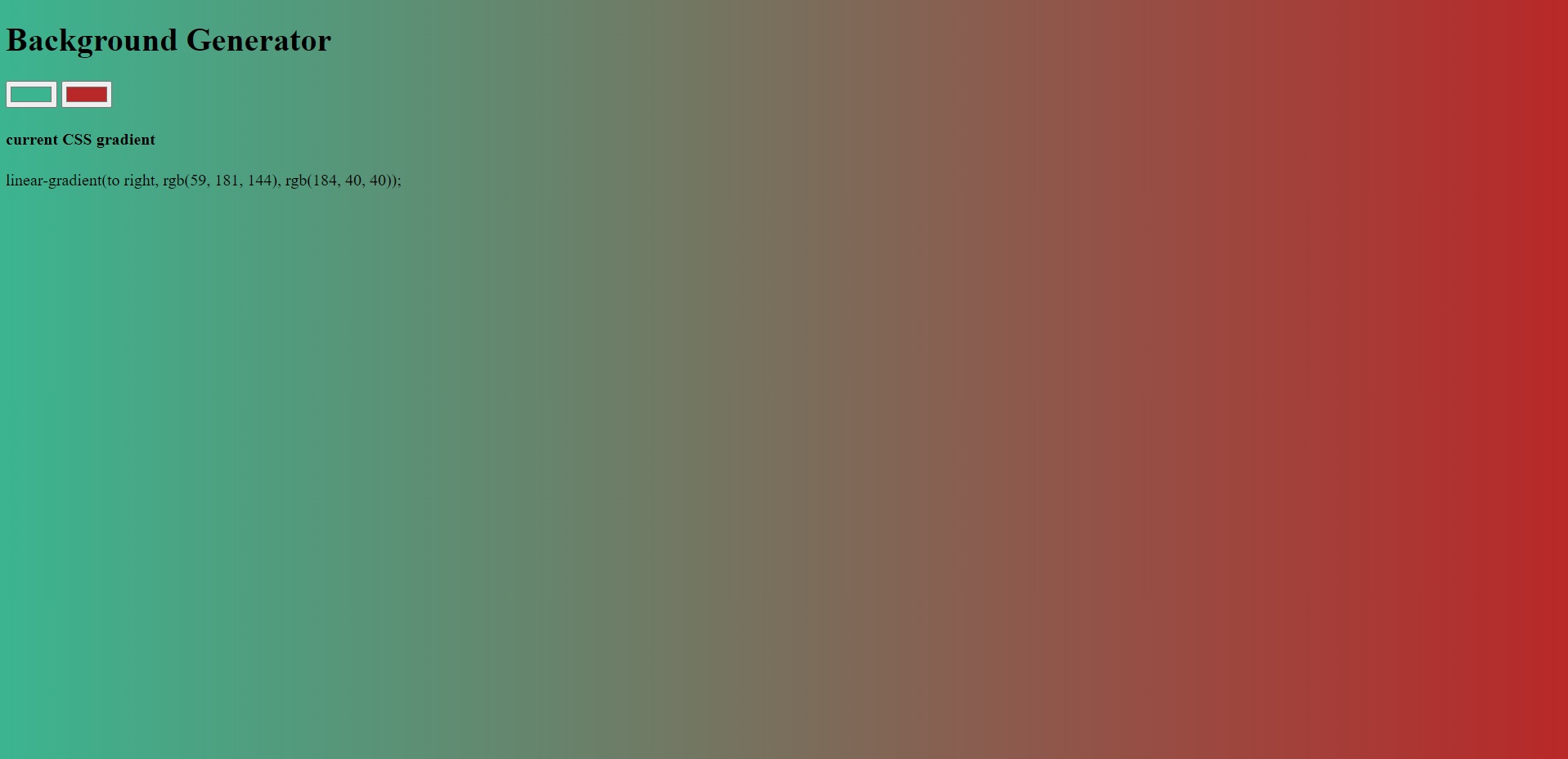 Background Generator