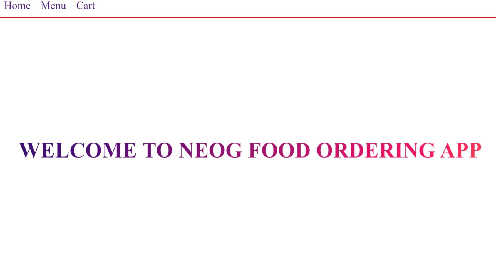 Food Ordering